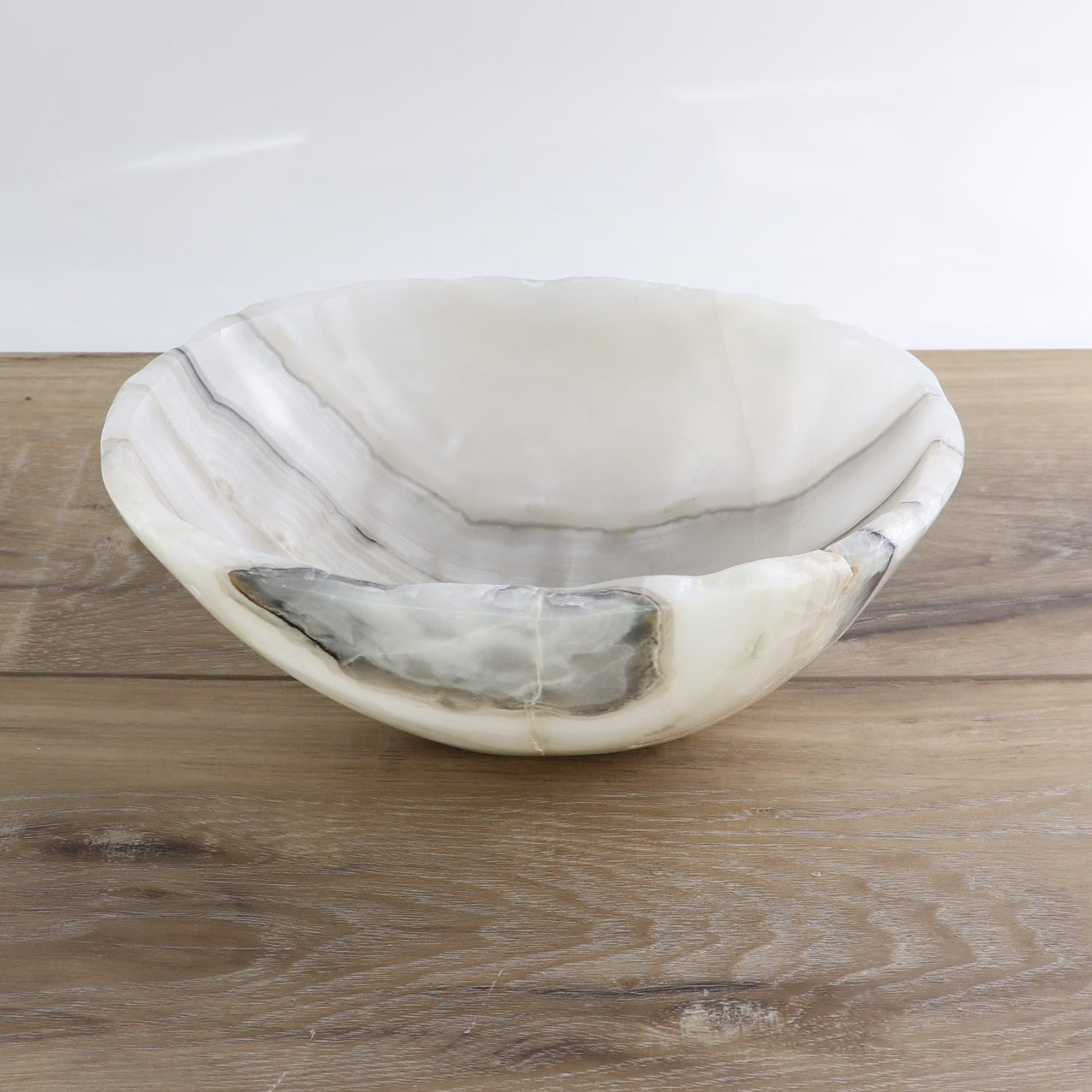 Mexican Onyx/Calcite Bowl 10"