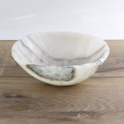 Mexican Onyx/Calcite Bowl 10"