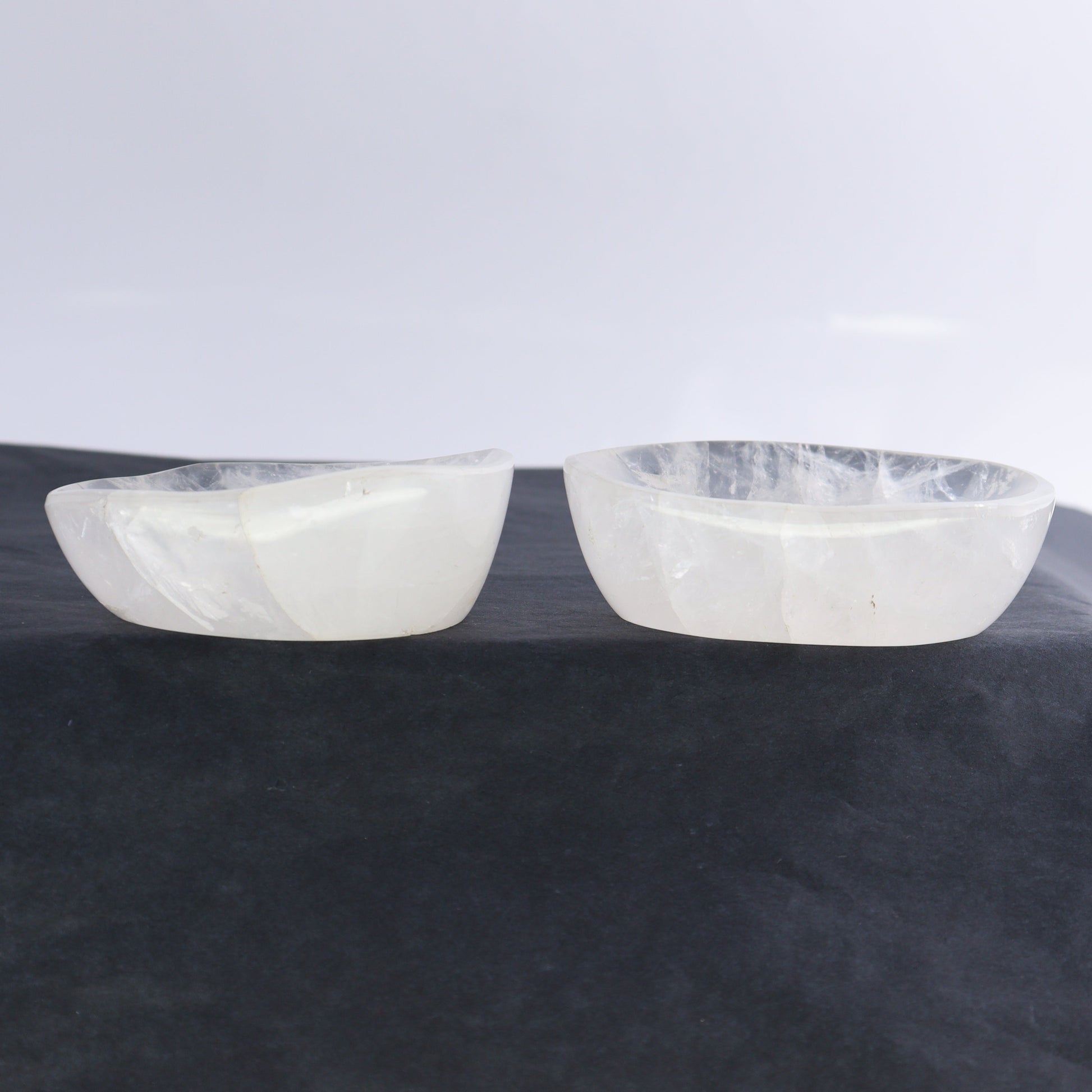 Clear Quartz Bowls Set of 6 - Expert Wholesale and Supplier of Wholesale Crystals & Bulk Gemstones, ["Bowls","Clear Quartz","Madagascar","Quartz"]
