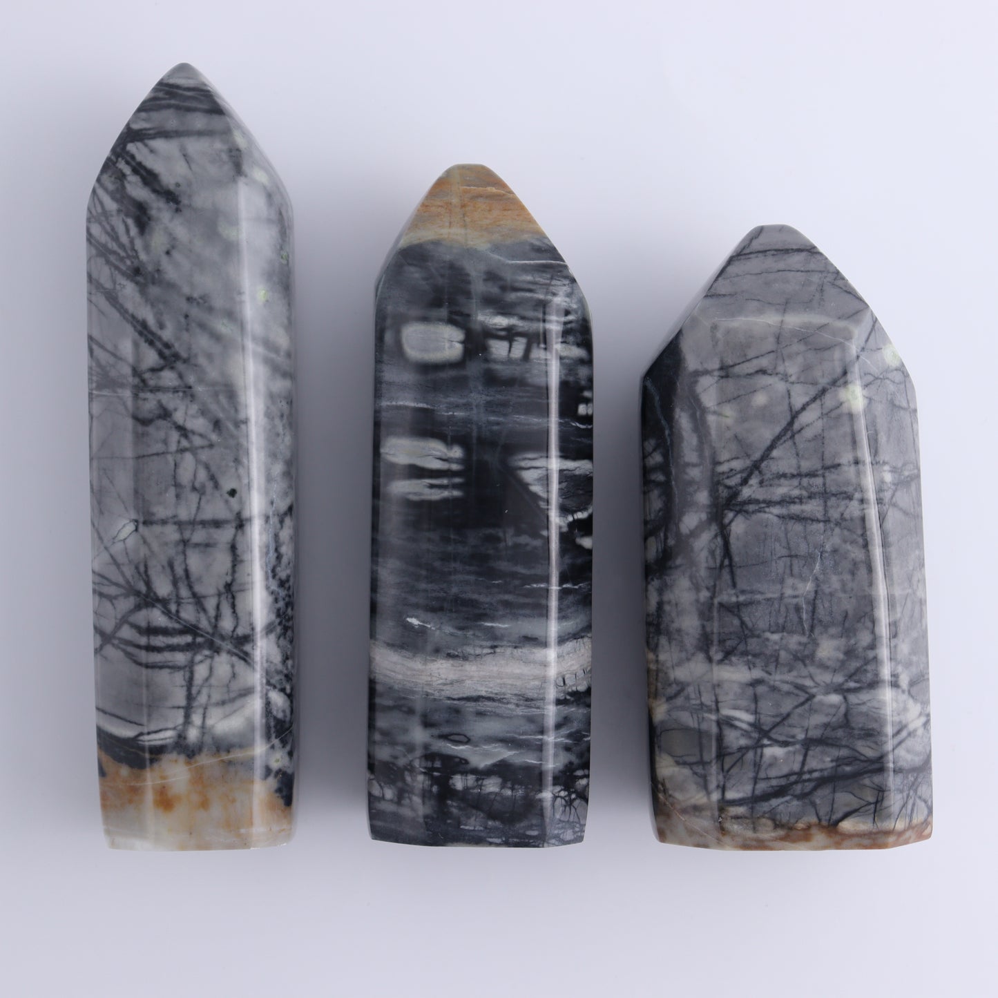 Marble Freeforms Set of 5 - Expert Wholesale and Supplier of Wholesale Crystals & Bulk Gemstones, ["Freeforms","Marble"]