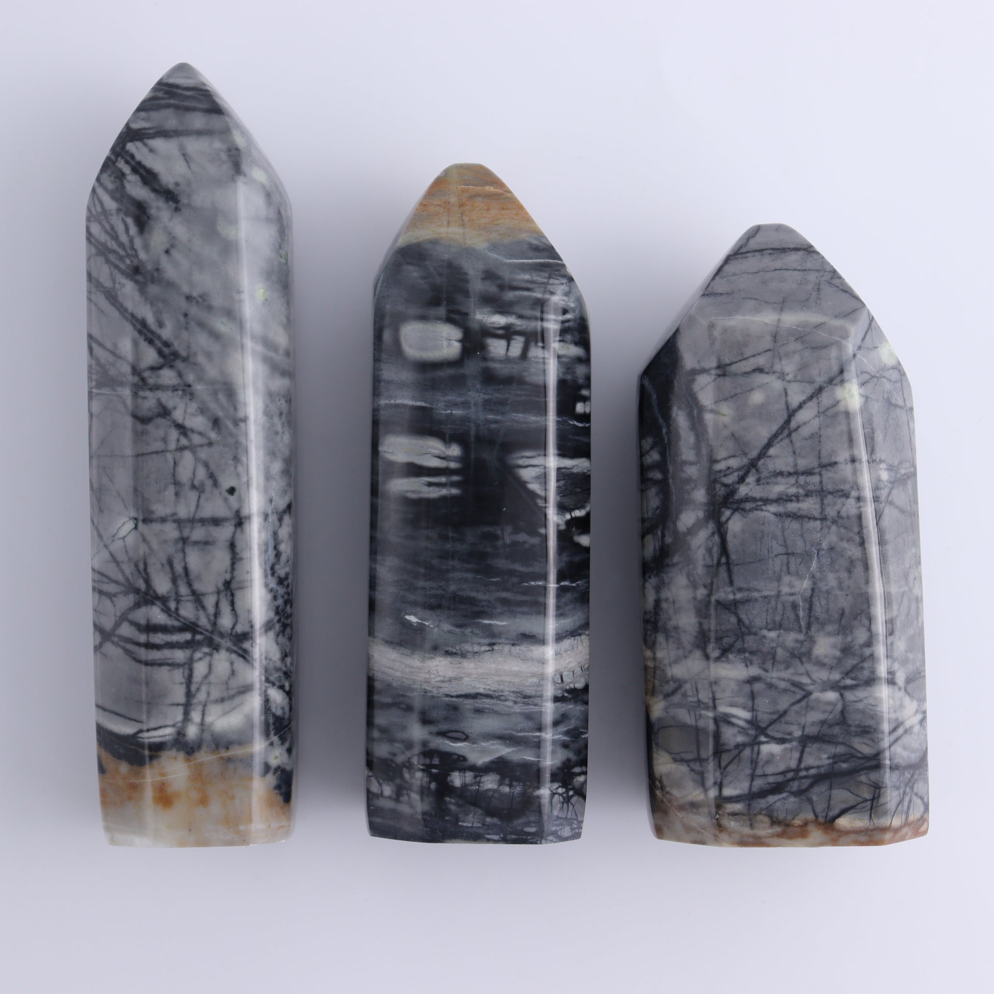Marble Freeforms Set of 5 - Expert Wholesale and Supplier of Wholesale Crystals & Bulk Gemstones, ["Freeforms","Marble"]