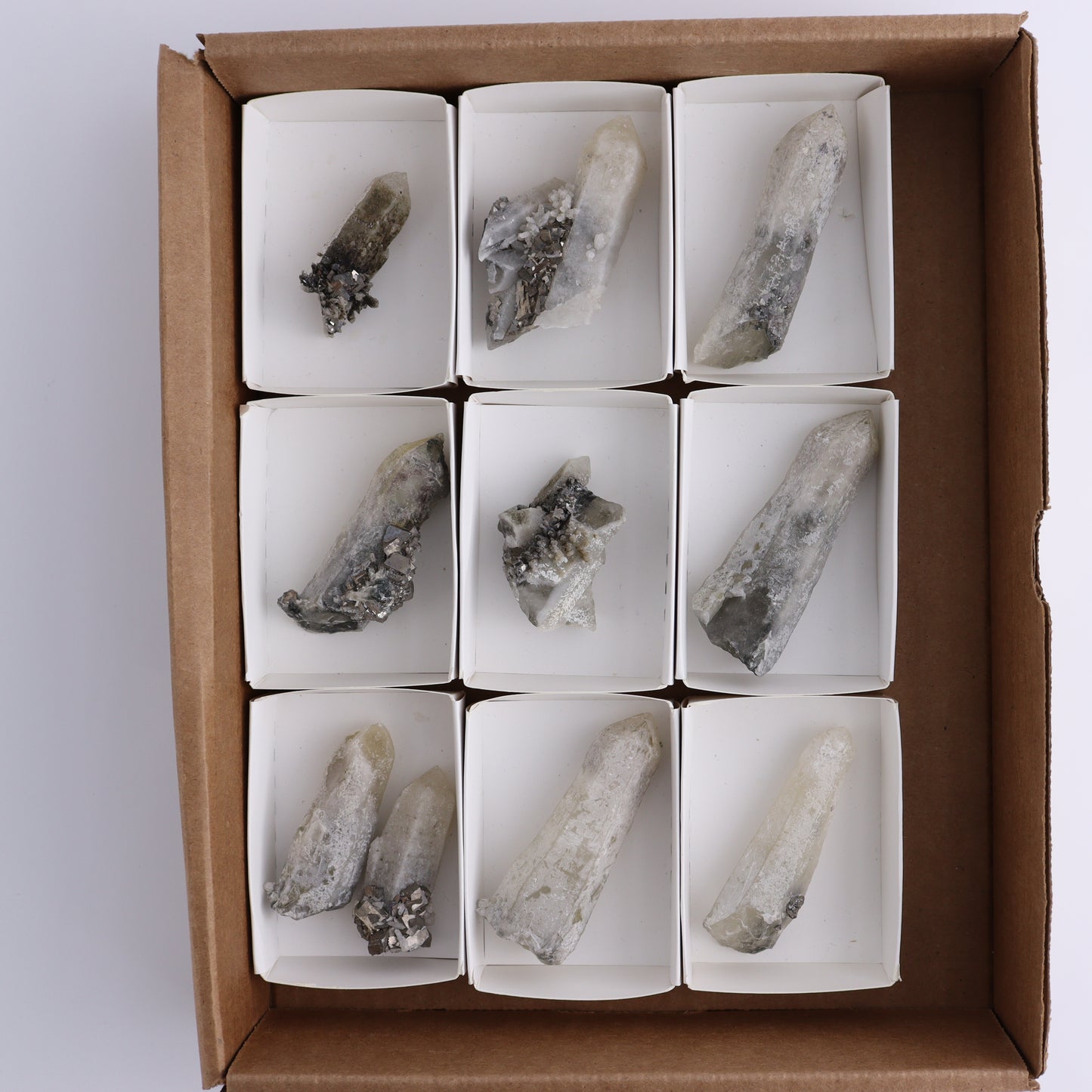 Inner Mongolia Quartz Flat Set of 10 - Expert Wholesale and Supplier of Wholesale Crystals & Bulk Gemstones, ["China","Freeform","Freeforms","Inner Mongolia","Quartz"]
