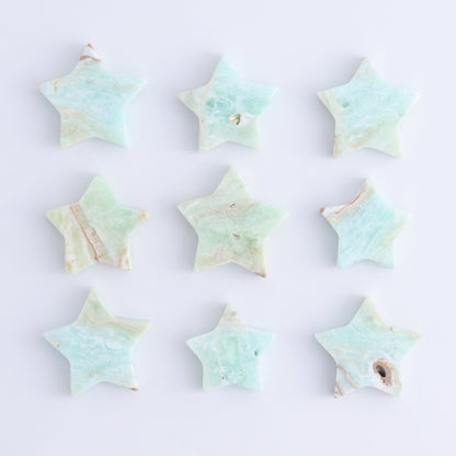 One Caribbean Calcite Little Star - Expert Wholesale and Supplier of Wholesale Crystals & Bulk Gemstones, ["Calcite","Caribbean Calcite","Pakistan","stars"]