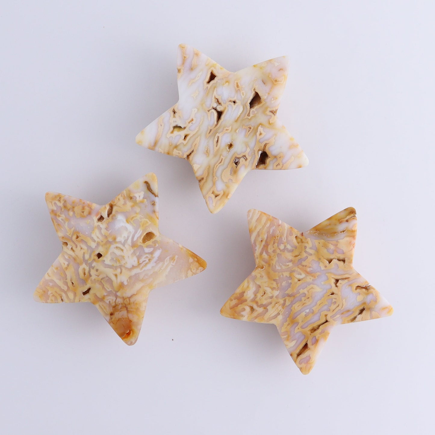 Agate Clouds and Stars Set of 6 - Expert Wholesale and Supplier of Wholesale Crystals & Bulk Gemstones, ["Agate","Clouds","stars"]