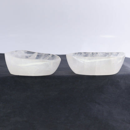 Clear Quartz Bowls Set of 6 - Expert Wholesale and Supplier of Wholesale Crystals & Bulk Gemstones, ["Bowls","Clear Quartz","Madagascar","Quartz"]