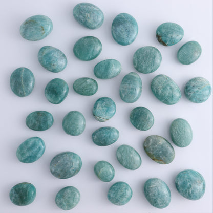 Amazonite Tumbles 1 kg Set - Expert Wholesale and Supplier of Wholesale Crystals & Bulk Gemstones, ["Amazonite","Madagascar","tumbles"]