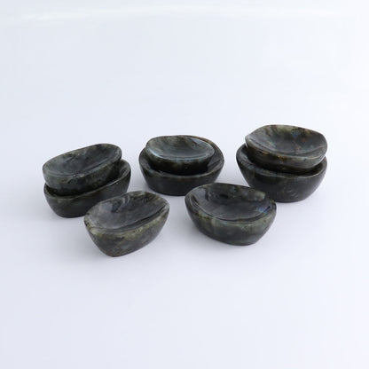 Labradorite Bowls Set of 8