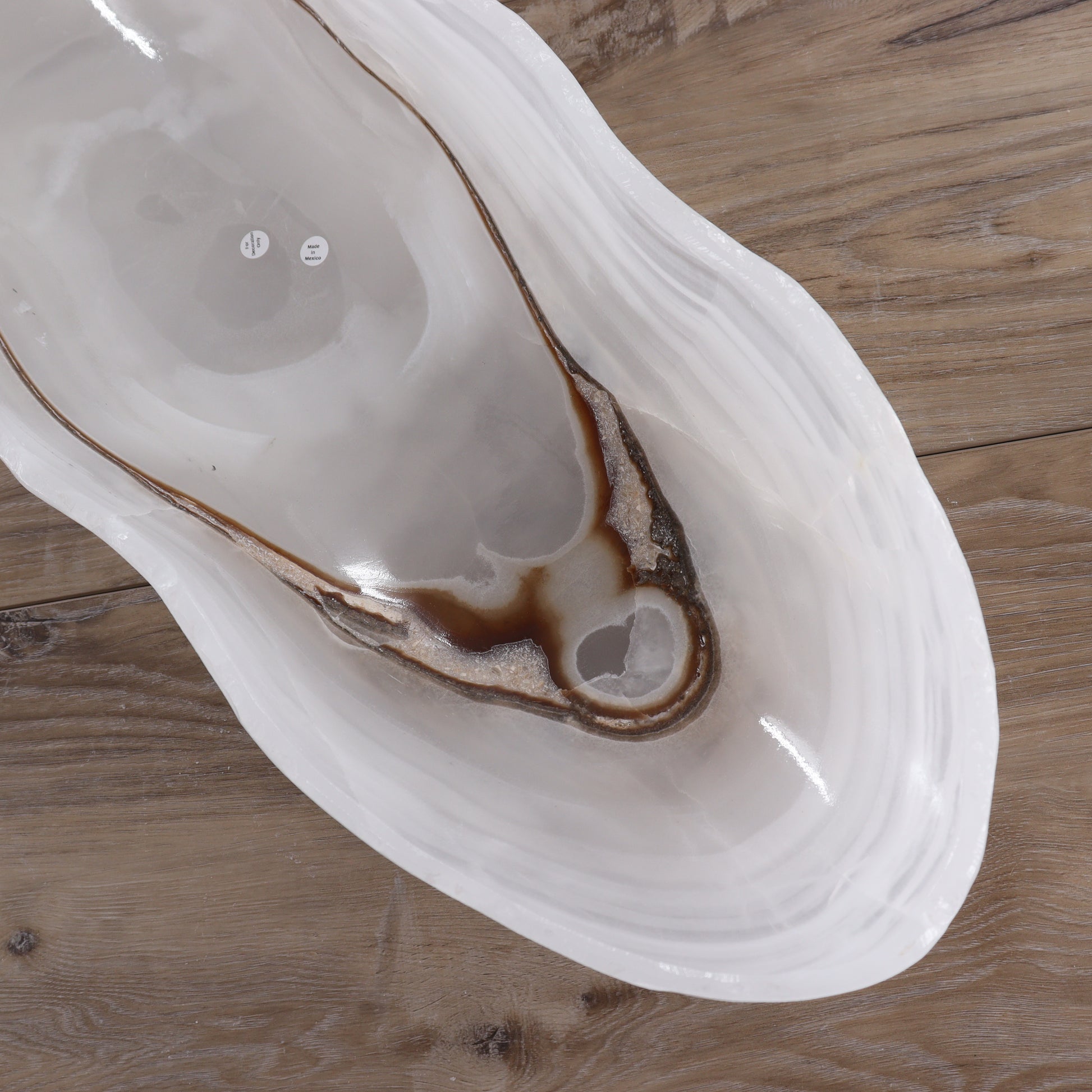 Mexican Onyx/Calcite Canoe Bowl - Expert Wholesale and Supplier of Wholesale Crystals & Bulk Gemstones, ["Bowls","Calcite","canoe","Mexico","onyx"]