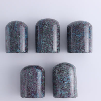 Ruby Zoisite Set of 5 - Expert Wholesale and Supplier of Wholesale Crystals & Bulk Gemstones, ["Freeforms","India","Ruby Zoisite"]