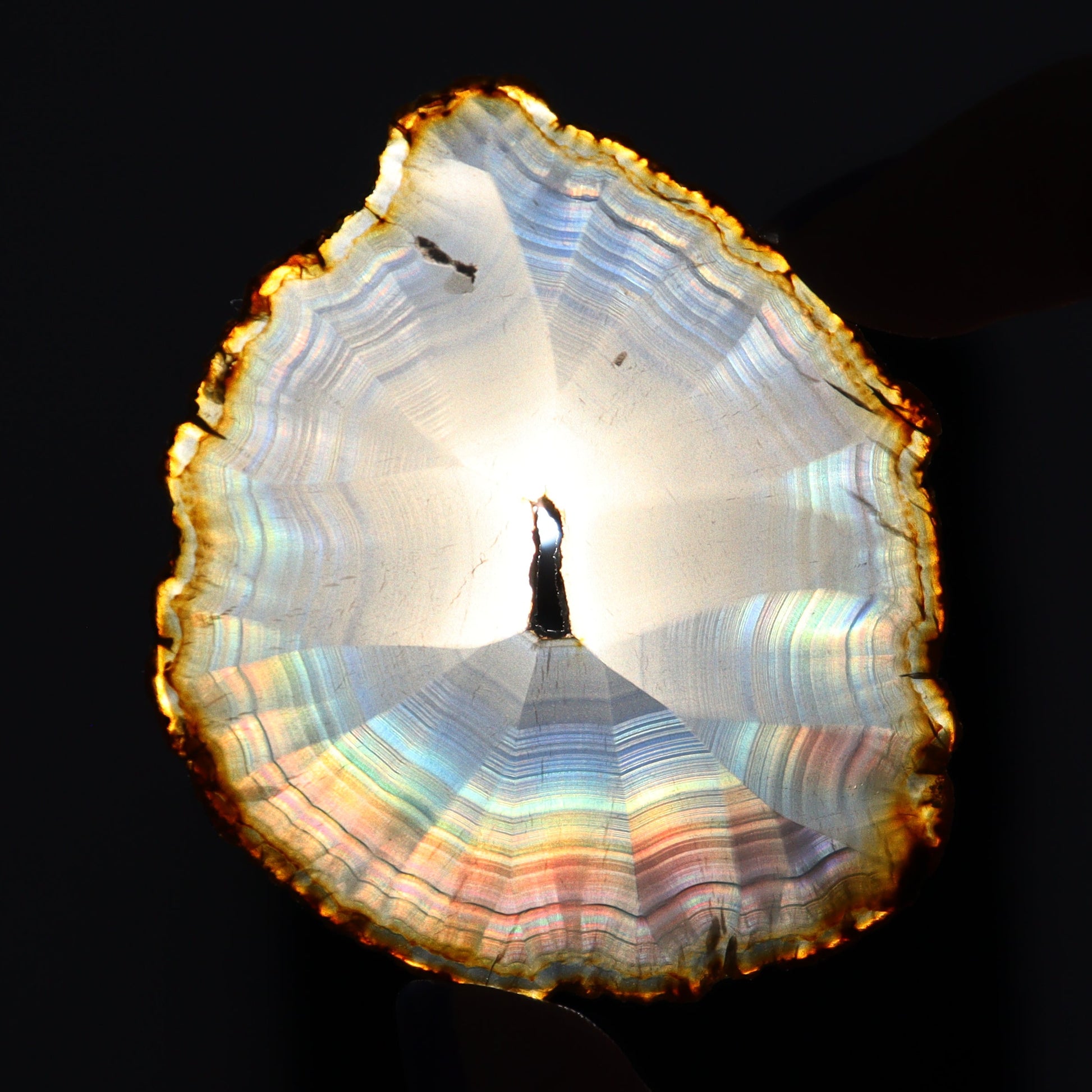 Iris Agate Slices Set of 7 - Expert Wholesale and Supplier of Wholesale Crystals & Bulk Gemstones, ["Agate","Iris Agate","Slices and Slabs"]