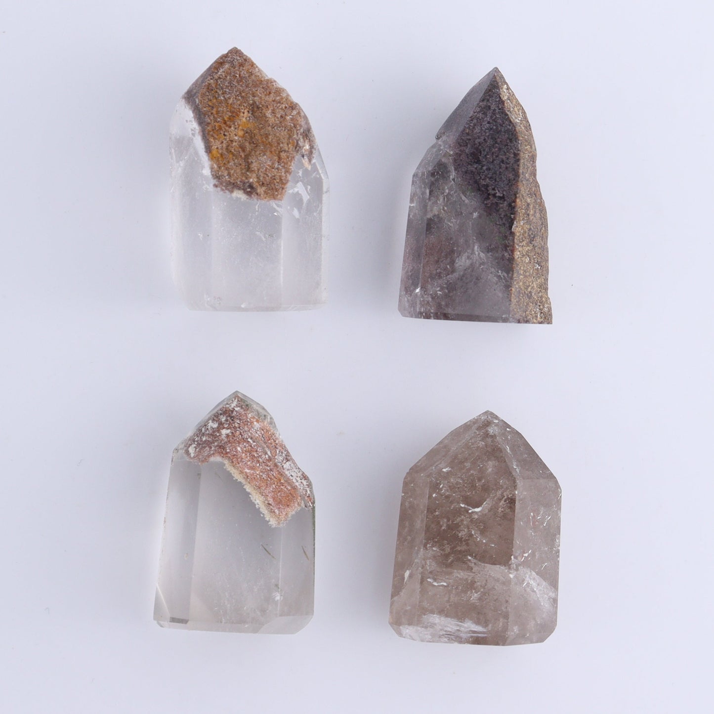 Garden Quartz Towers Set of 22 - Expert Wholesale and Supplier of Wholesale Crystals & Bulk Gemstones, ["Garden Quartz","Quartz","Towers"]