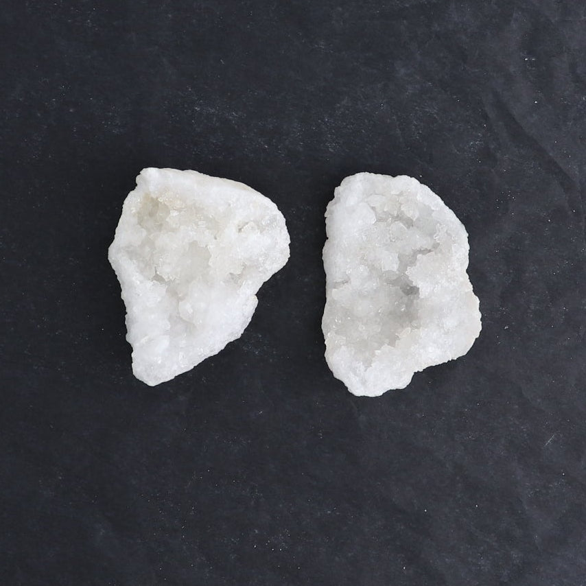 Quartz Geodes Set of 7