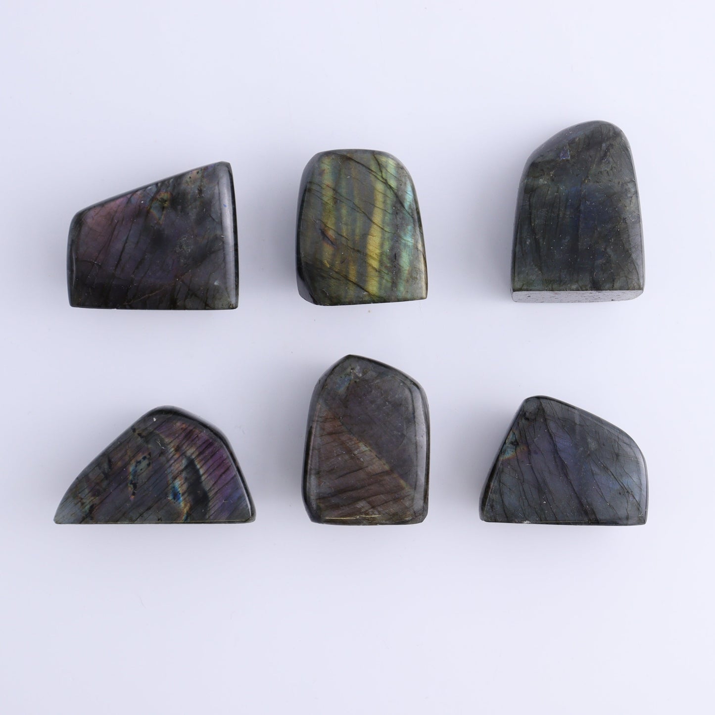 Labradorite Freeform Set of 23 - Expert Wholesale and Supplier of Wholesale Crystals & Bulk Gemstones, ["Freeforms","Labradorite","Madagascar"]