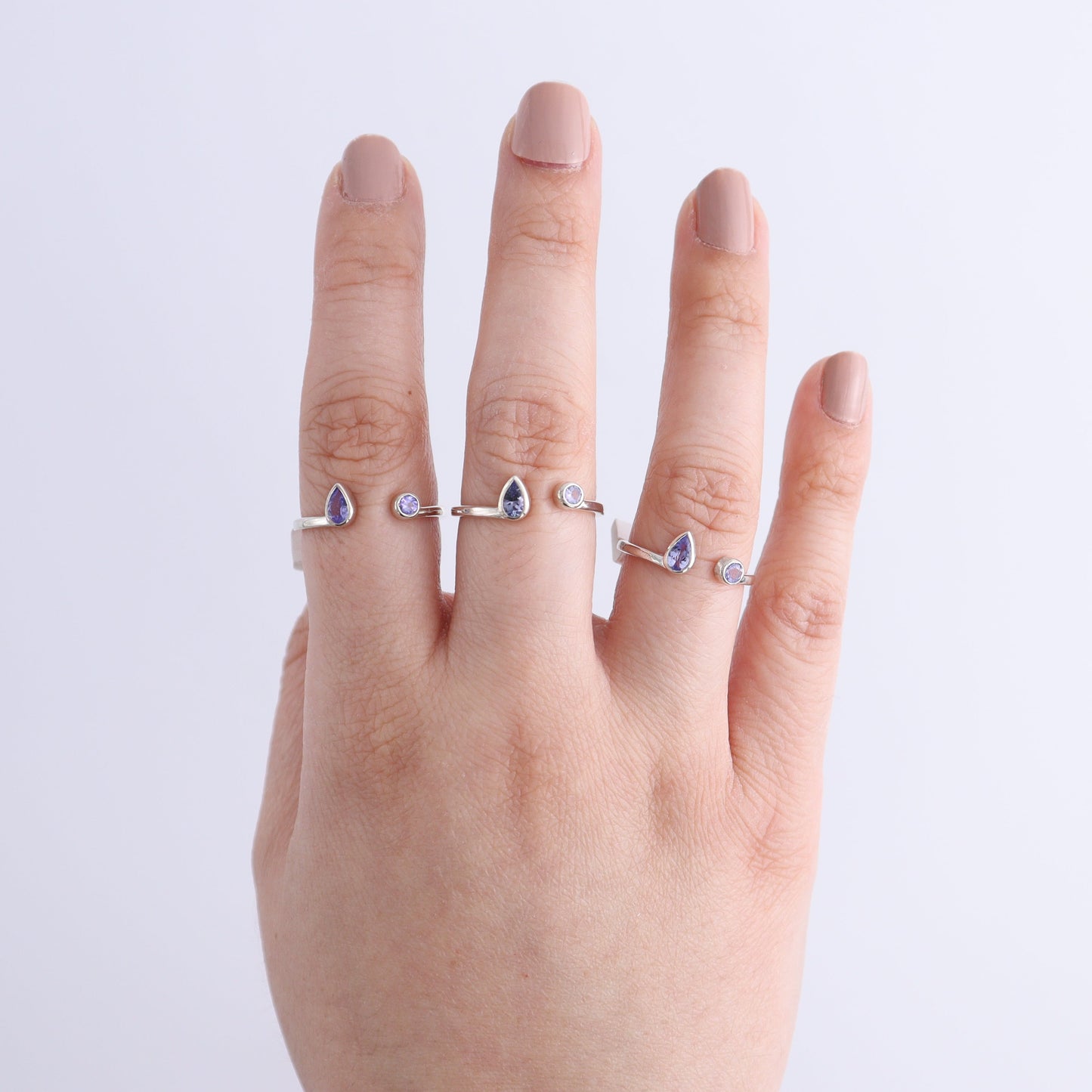 One Tanzinite Ring - Expert Wholesale and Supplier of Wholesale Crystals & Bulk Gemstones, ["India","Ring","sterling silver","Tanzinite"]