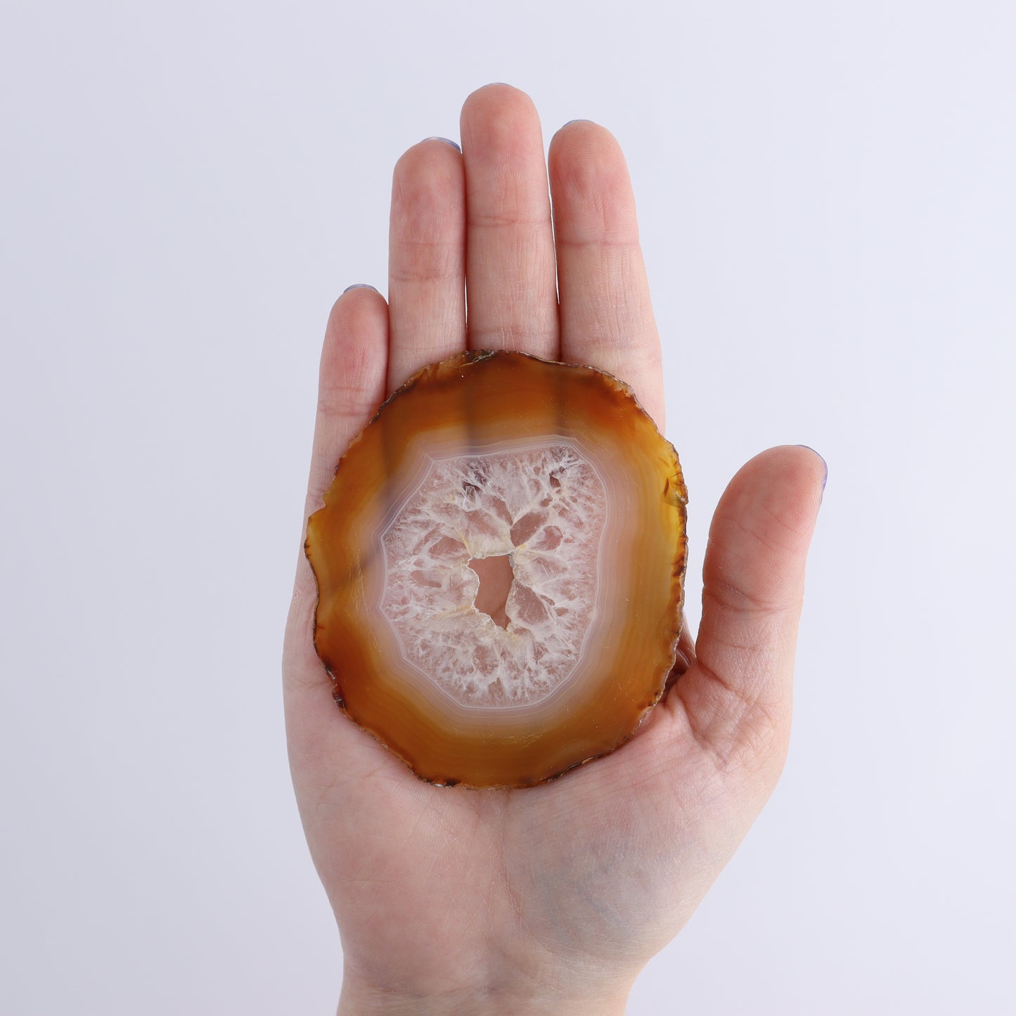 Iris Agate Slices Set of 5 - Expert Wholesale and Supplier of Wholesale Crystals & Bulk Gemstones, ["Agate","Iris Agate","Slices and Slabs"]