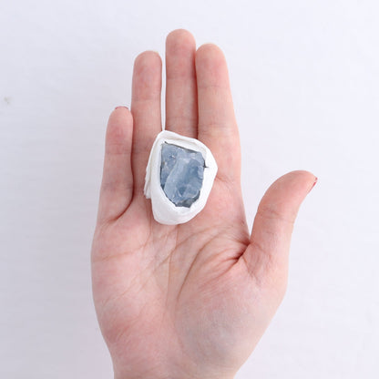 Celestite Clusters Set of 24
