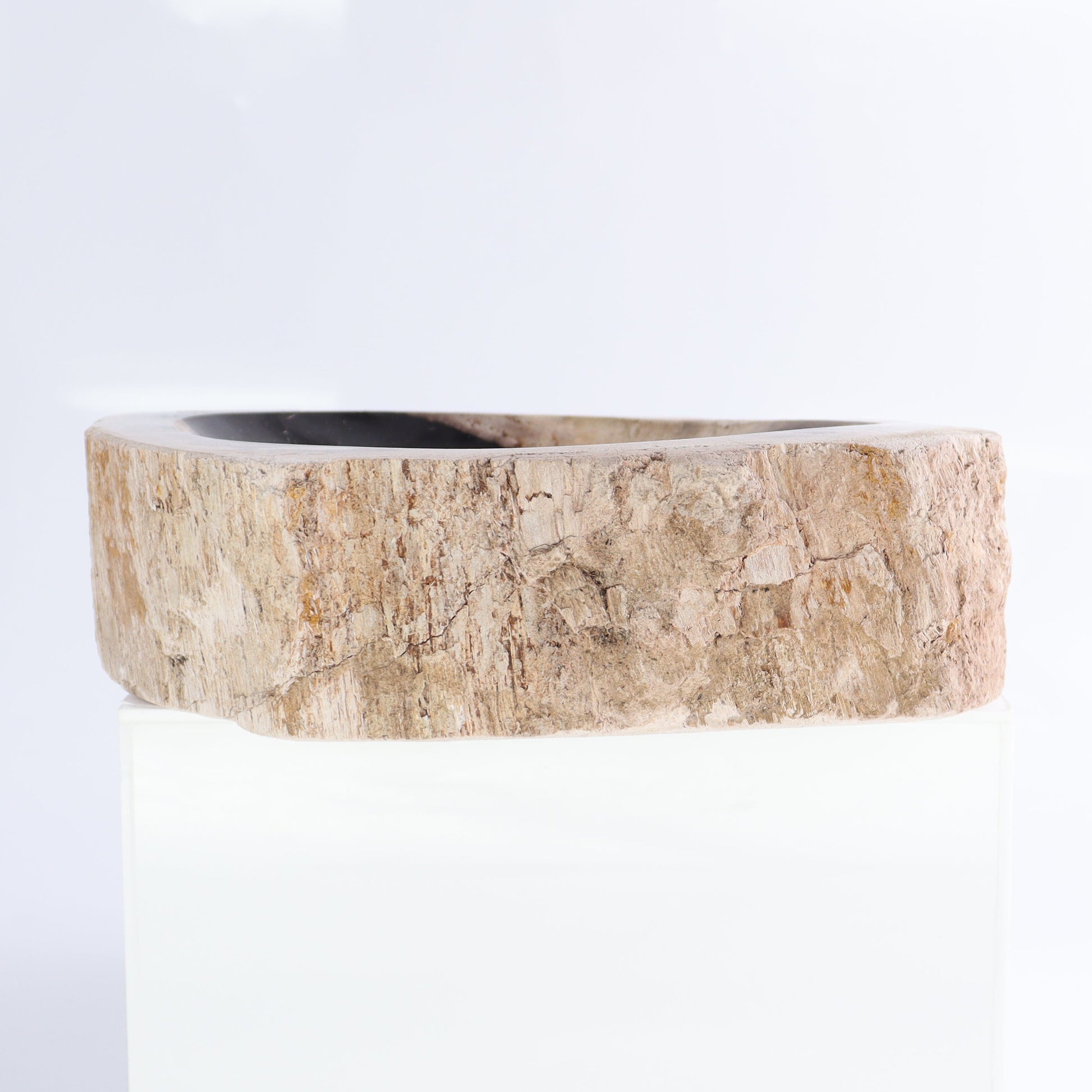 Petrified Wood Bowls Set of 2 - Expert Wholesale and Supplier of Wholesale Crystals & Bulk Gemstones, ["Bowls","Indonesia","Petrified Wood"]