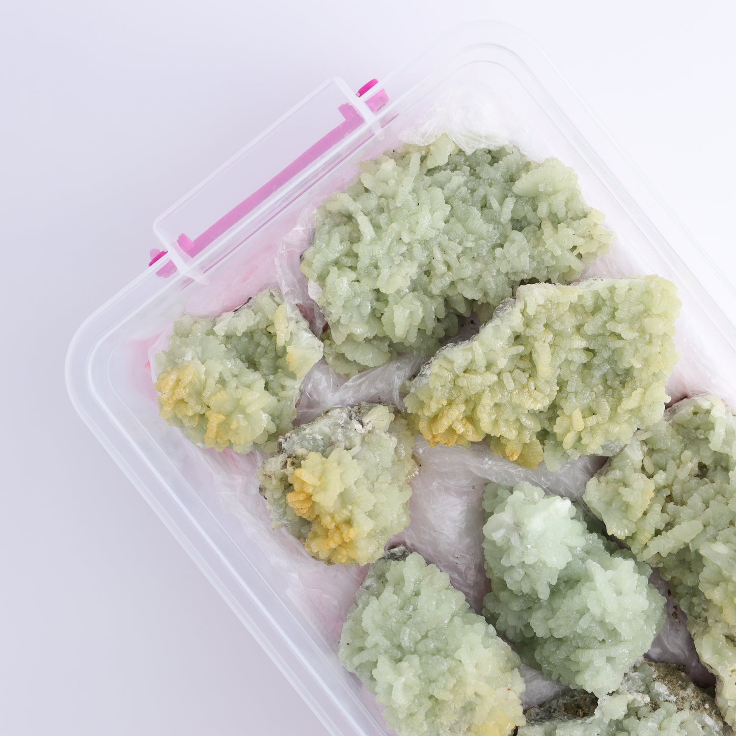 Prehnite Flat from Morocco - Expert Wholesale and Supplier of Wholesale Crystals & Bulk Gemstones, ["Flats","Morocco","Prehnite"]