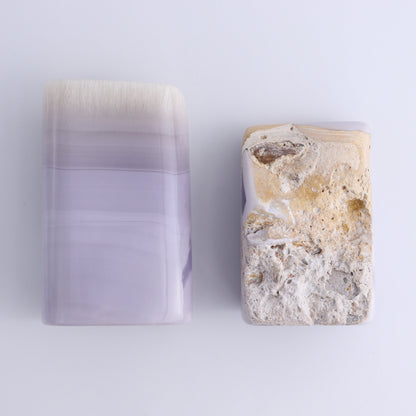 Lavender Fluorite Freeform Set of 2 - Expert Wholesale and Supplier of Wholesale Crystals & Bulk Gemstones, ["Fluorite","Freeform","Freeforms","Lavender Fluorite","Mexico"]