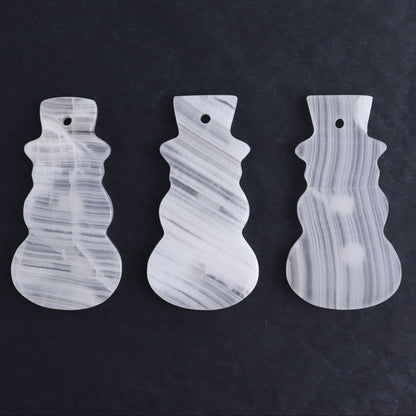 One White Onyx Snowman Ornament - Expert Wholesale and Supplier of Wholesale Crystals & Bulk Gemstones, ["Catalog Onyx","Mexico","onyx","Ornament","snowmans"]