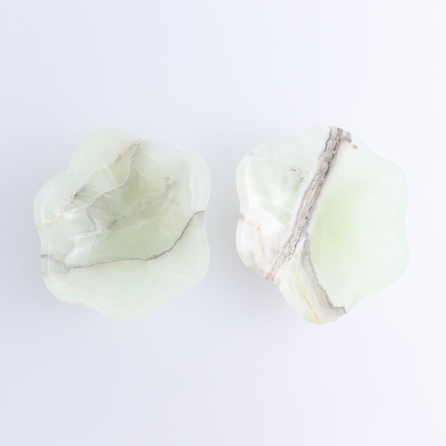 One Mexican Onyx/Calcite Green Irregular Bowl - Expert Wholesale and Supplier of Wholesale Crystals & Bulk Gemstones, ["bowl","Bowls","Calcite","Catalog Onyx","Decorative Dish","Mexico","onyx"]