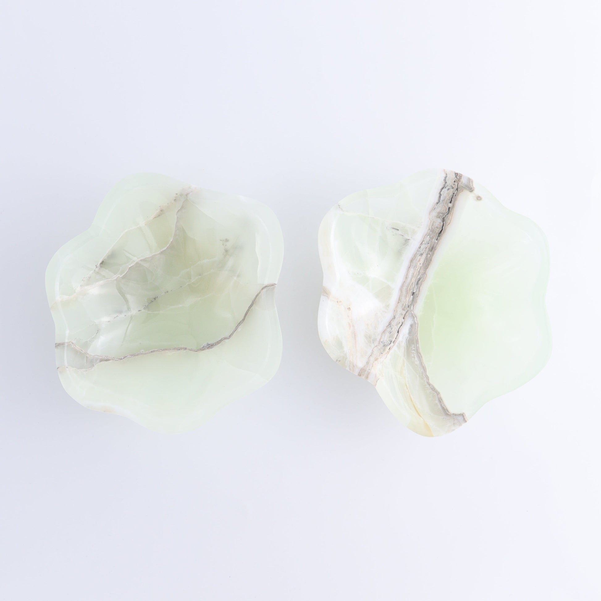 One Mexican Onyx/Calcite Green Irregular Bowl - Expert Wholesale and Supplier of Wholesale Crystals & Bulk Gemstones, ["bowl","Bowls","Calcite","Catalog Onyx","Decorative Dish","Mexico","onyx"]