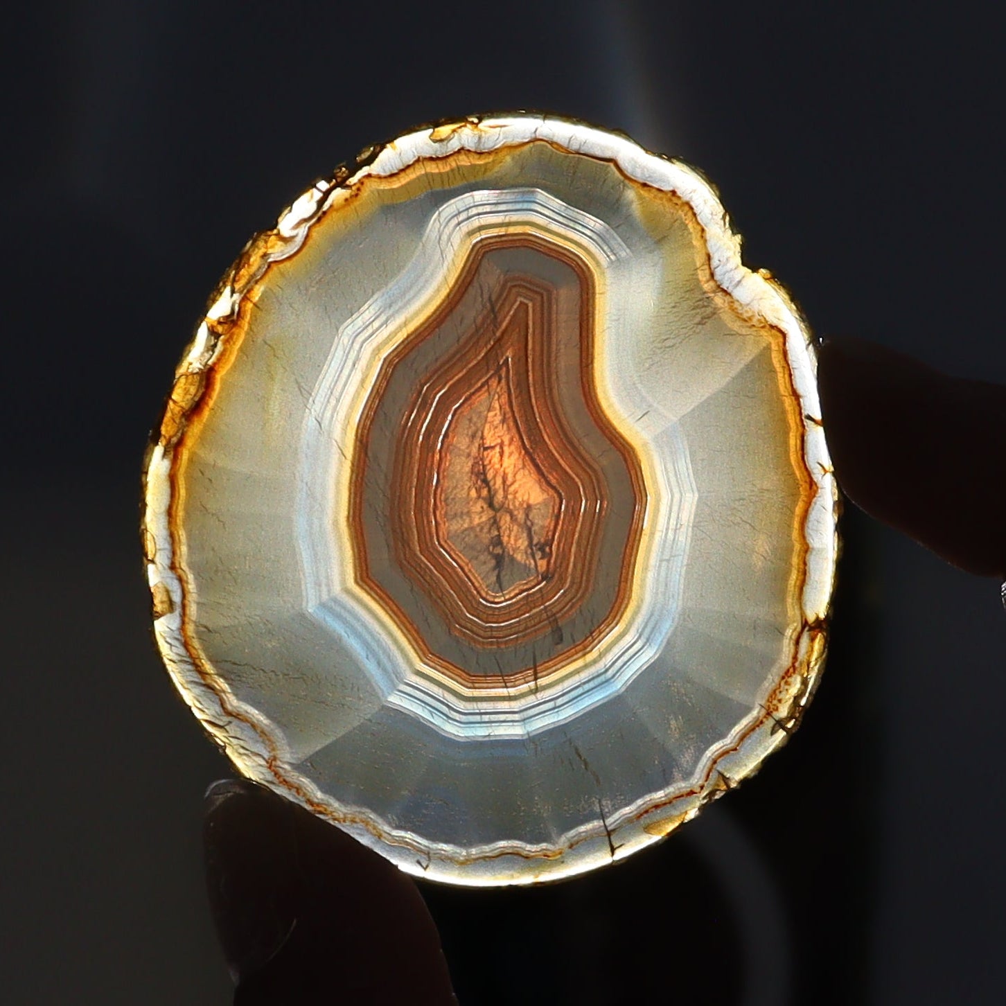 Iris Agate Slices Set of 8 - Expert Wholesale and Supplier of Wholesale Crystals & Bulk Gemstones, ["Agate","Iris Agate","Slices and Slabs"]