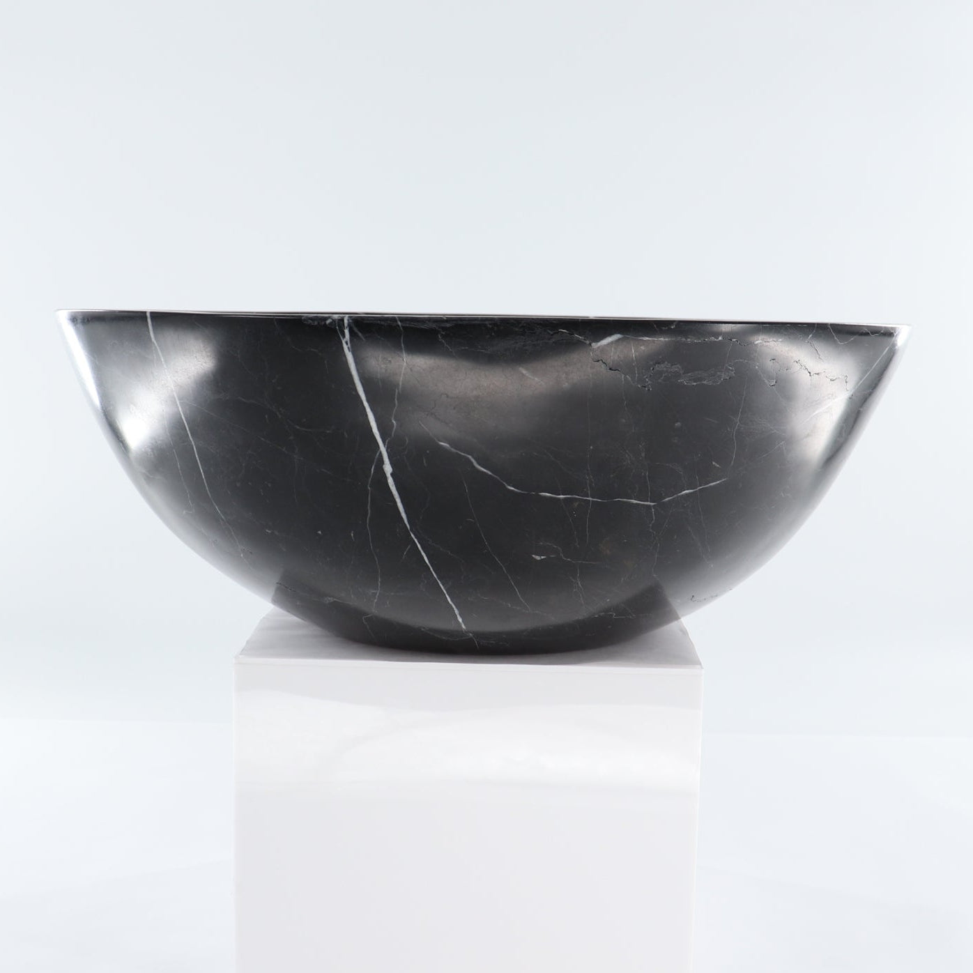 Mexican Black Marble Round Sink Bowl - Expert Wholesale and Supplier of Wholesale Crystals & Bulk Gemstones, ["Black Marble","Bowls","Marble","Mexico"]