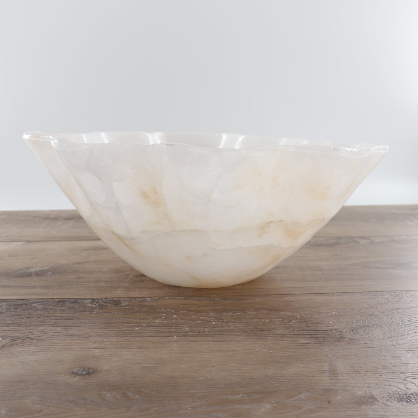 Mexican Onyx/Calcite Bowl 15"