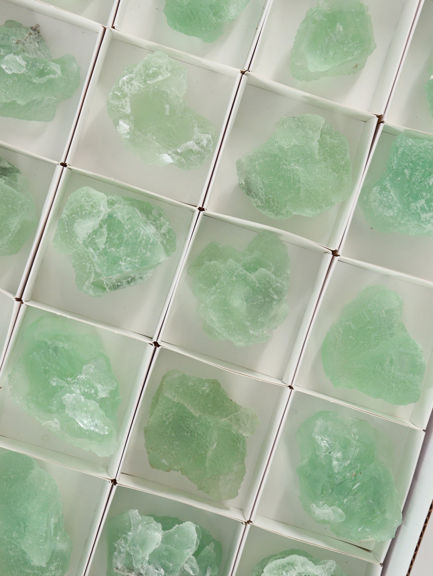 Fluorite Flat Set of 24