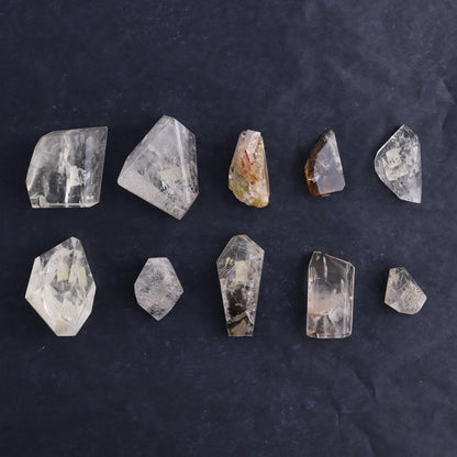Quartz with Inclusions Feeforms Set of 54