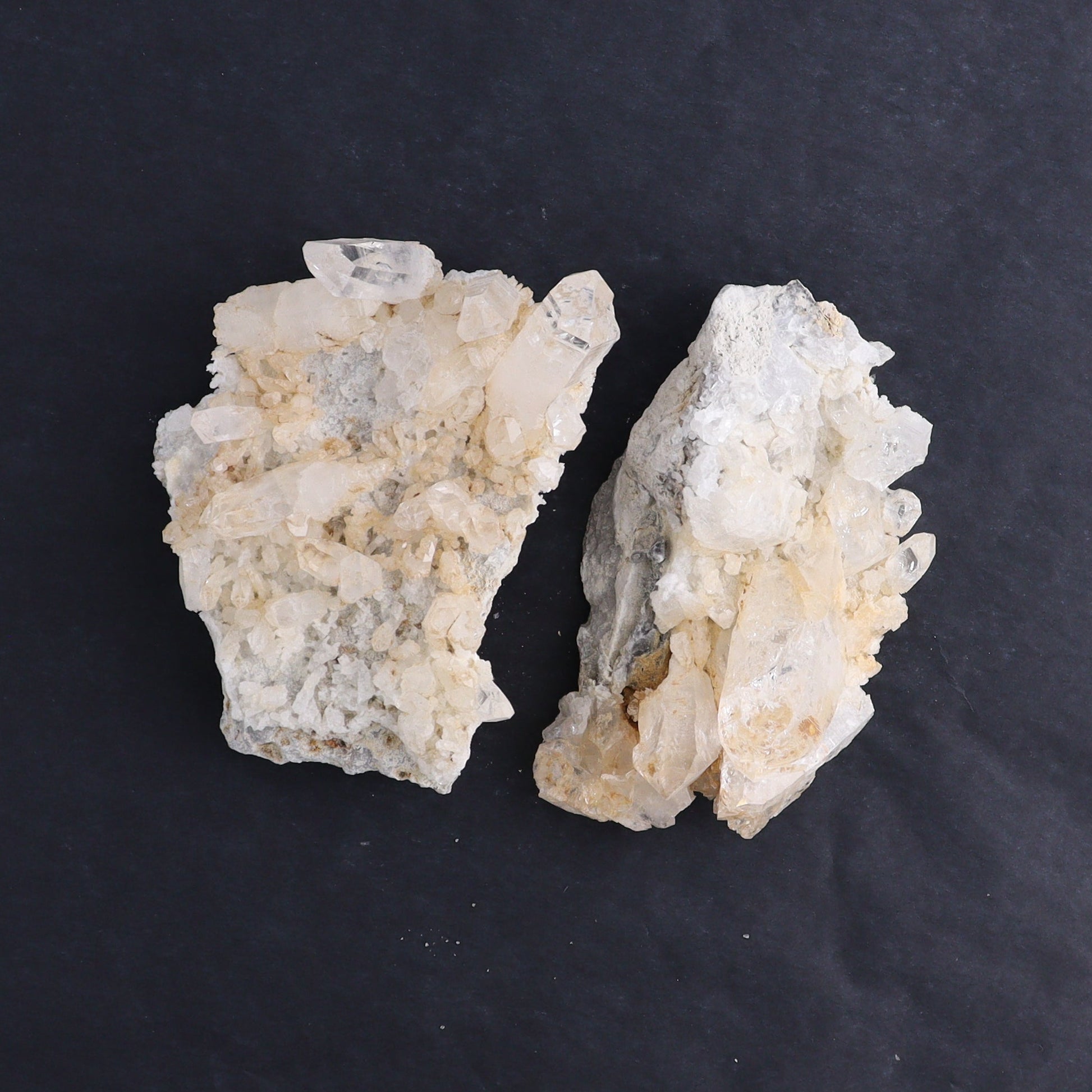 Mexican Quartz Clusters Set of 7 - Expert Wholesale and Supplier of Wholesale Crystals & Bulk Gemstones, ["close_50","Clusters","Mexico","Quartz"]