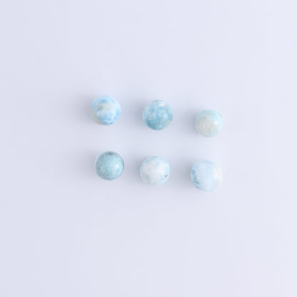 Larmiar Spheres Set of 12 - Expert Wholesale and Supplier of Wholesale Crystals & Bulk Gemstones, ["Larimar","Spheres"]