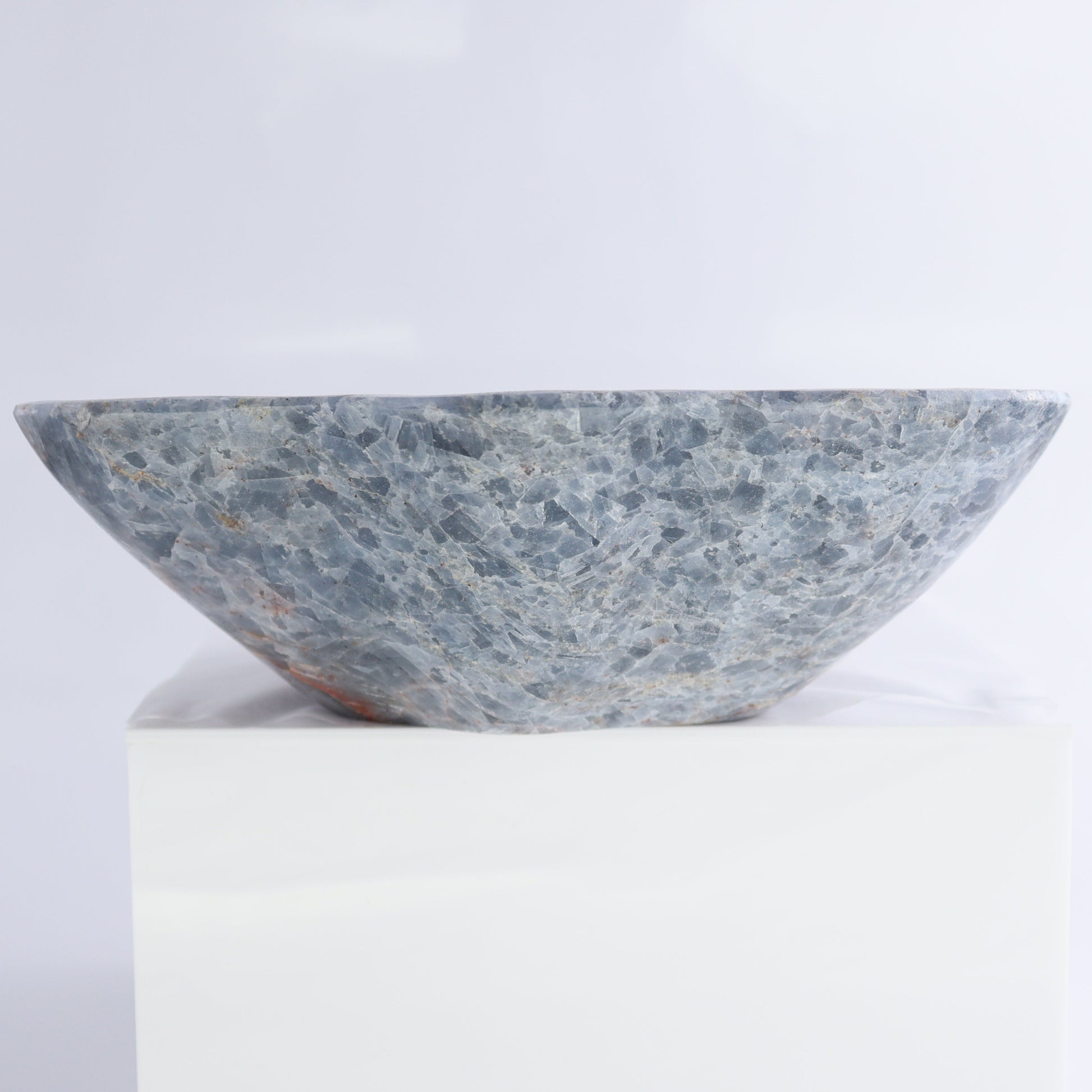 Blue Calcite Bowls Set of 3 - Expert Wholesale and Supplier of Wholesale Crystals & Bulk Gemstones, ["Blue Calcite","bowl","Bowls","Calcite","Mexico"]