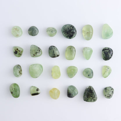 Prehnite Tumbles 1 kg Set