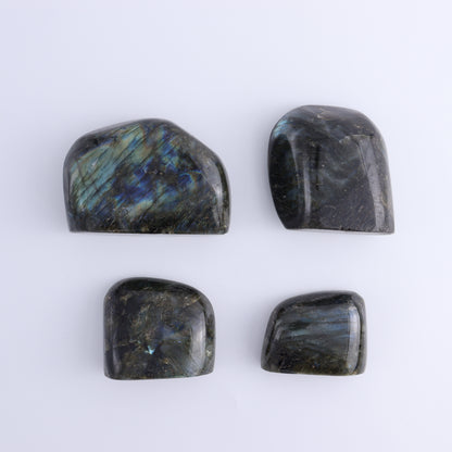 Labradorite Freeform Set of 4 - Expert Wholesale and Supplier of Wholesale Crystals & Bulk Gemstones, ["Freeforms","Labradorite","Madagascar"]