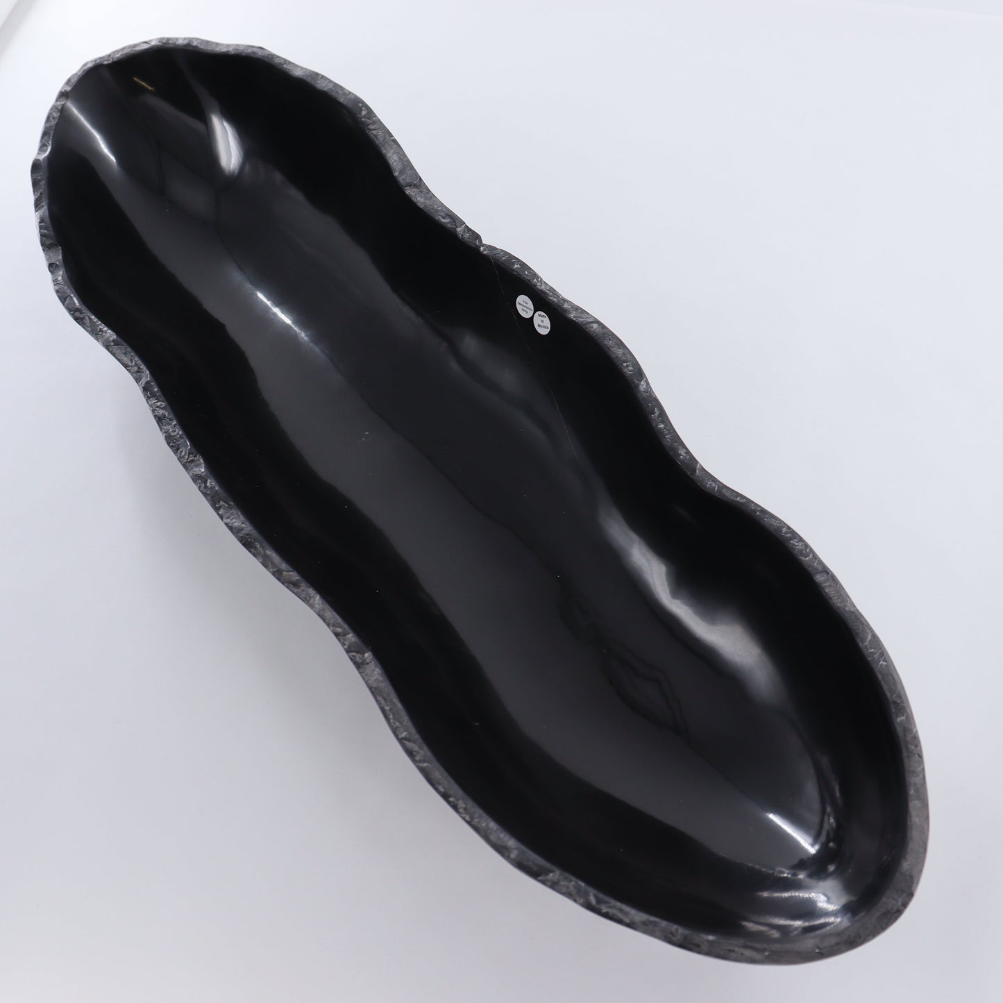 Black Marble Canoe Bowl - Expert Wholesale and Supplier of Wholesale Crystals & Bulk Gemstones, ["Black Marble","Bowls","canoe","Marble","Mexico"]