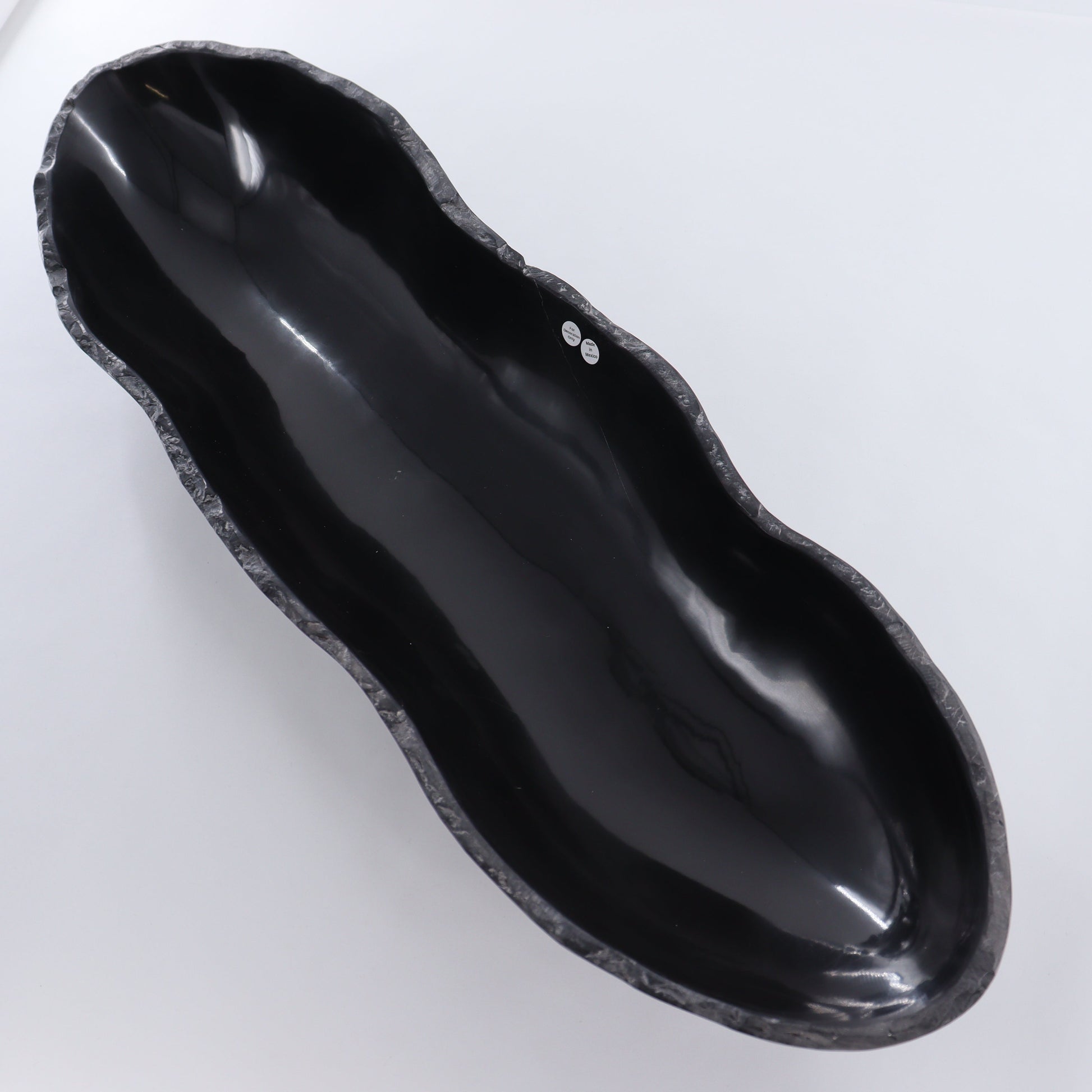 Black Marble Canoe Bowl - Expert Wholesale and Supplier of Wholesale Crystals & Bulk Gemstones, ["Black Marble","Bowls","canoe","Marble","Mexico"]