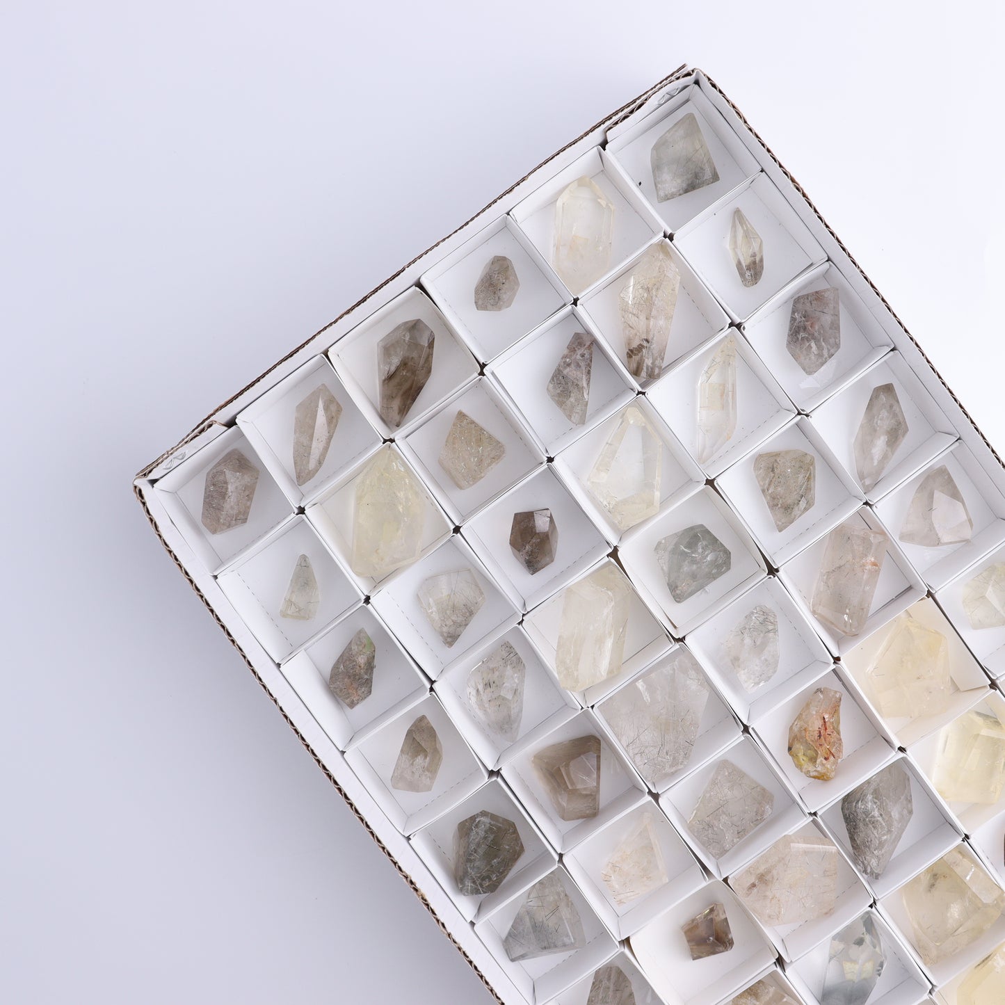 Quartz with Inclusions Feeforms Set of 54