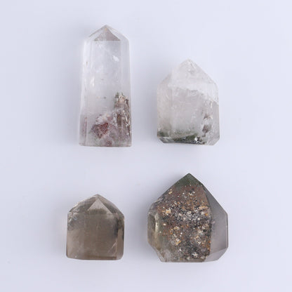 Garden Quartz Towers Set of 22 - Expert Wholesale and Supplier of Wholesale Crystals & Bulk Gemstones, ["Garden Quartz","Quartz","Towers"]