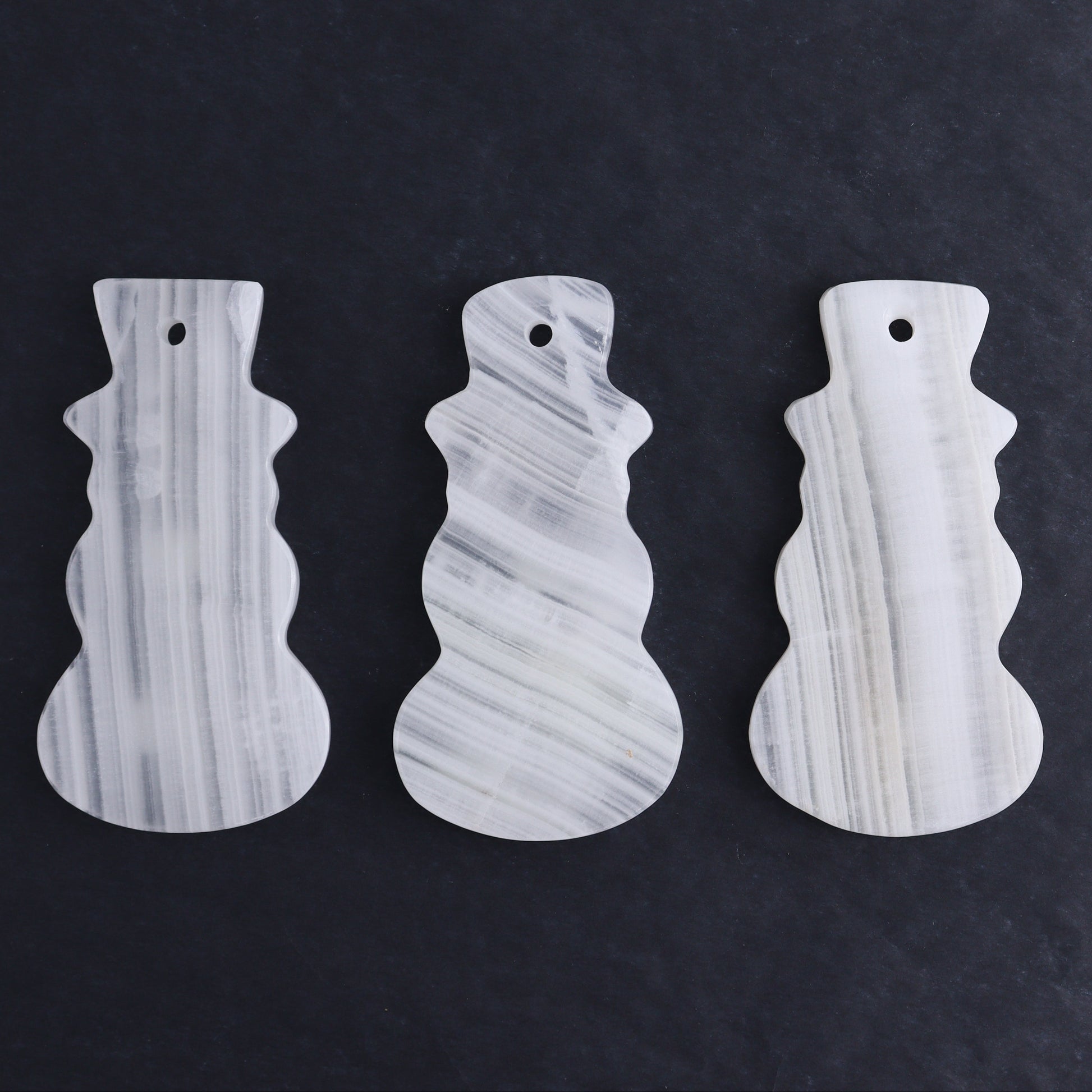 One White Onyx Snowman Ornament - Expert Wholesale and Supplier of Wholesale Crystals & Bulk Gemstones, ["Catalog Onyx","Mexico","onyx","Ornament","snowmans"]