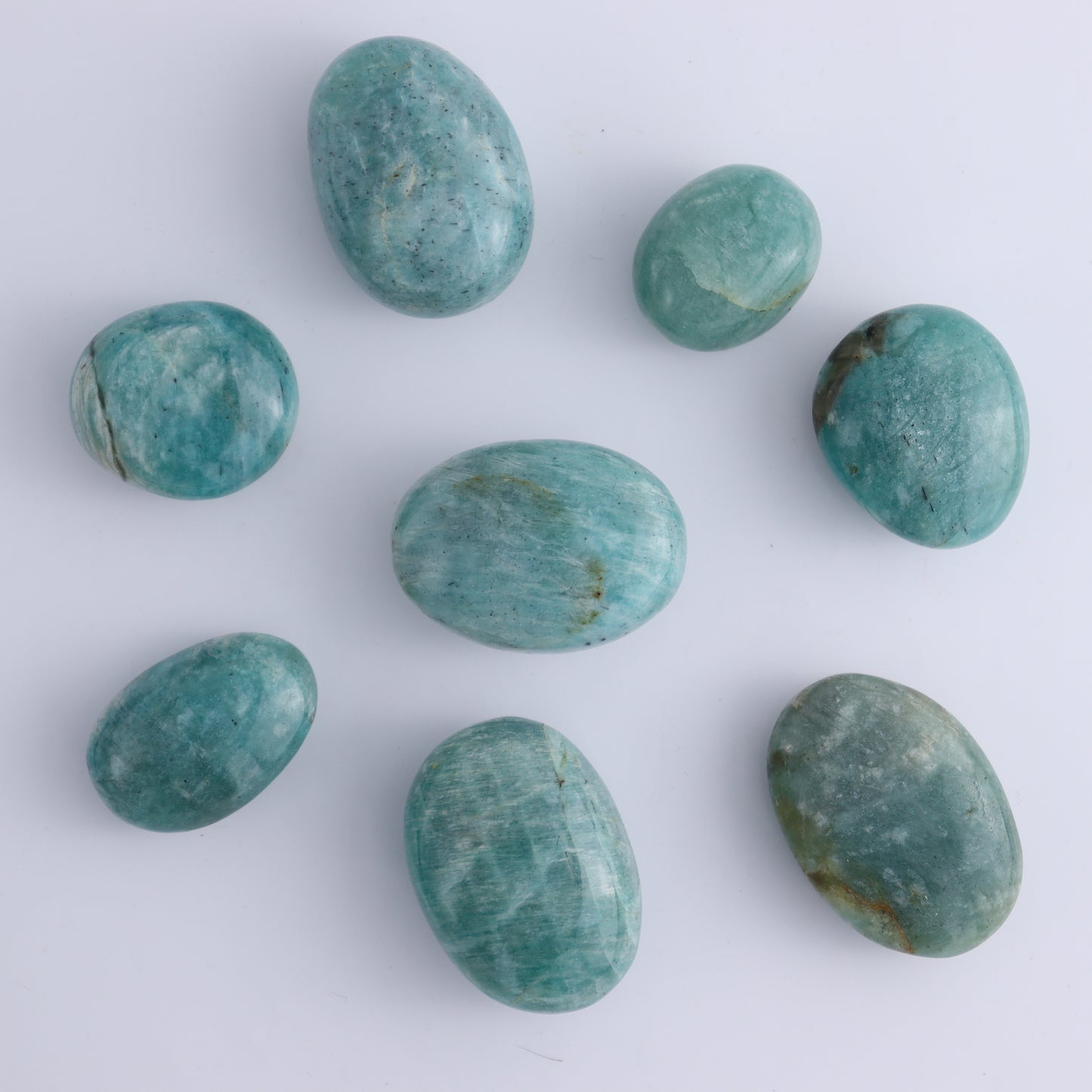 Amazonite Tumbles 1 kg Set - Expert Wholesale and Supplier of Wholesale Crystals & Bulk Gemstones, ["Amazonite","Madagascar","tumbles"]