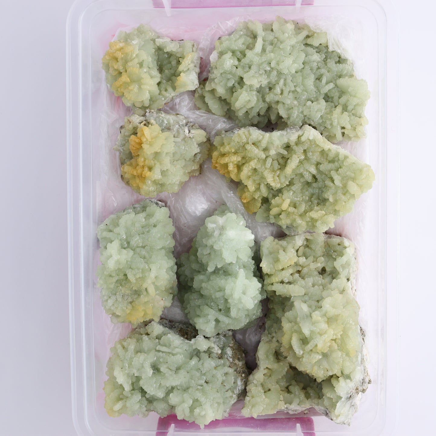 Prehnite Flat from Morocco - Expert Wholesale and Supplier of Wholesale Crystals & Bulk Gemstones, ["Flats","Morocco","Prehnite"]