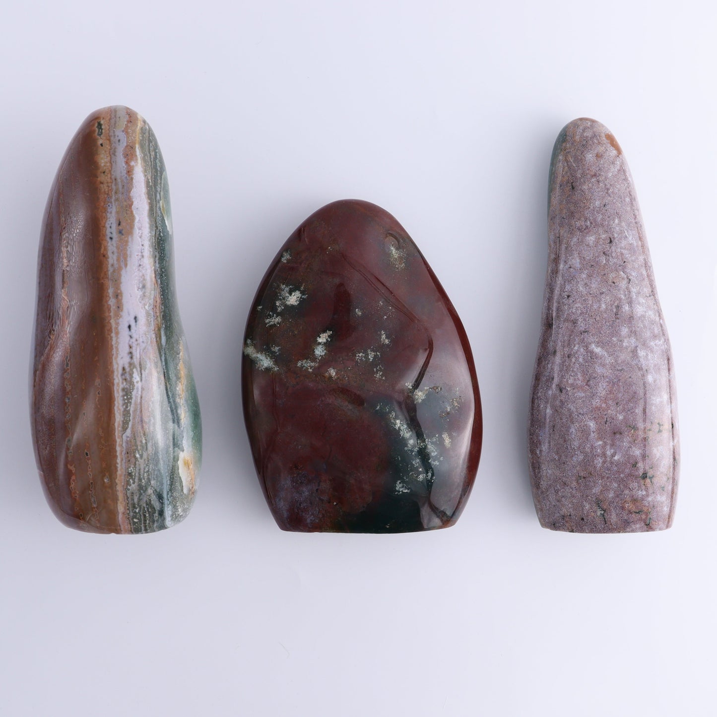Ocean Jasper Freeform Set of 3 - Expert Wholesale and Supplier of Wholesale Crystals & Bulk Gemstones, ["Freeforms","jasper","Ocean Jasper"]