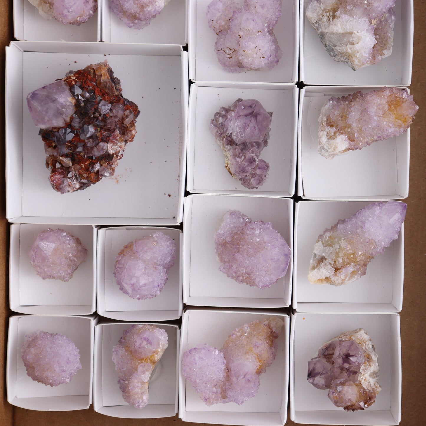 Cactus Quartz Set of 19 - Expert Wholesale and Supplier of Wholesale Crystals & Bulk Gemstones, ["cactus quartz","Quartz","South Africa"]