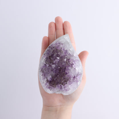 Uruguay Amethyst Flames Set of 4 - Expert Wholesale and Supplier of Wholesale Crystals & Bulk Gemstones, ["Amethyst","flames","Uruguay"]