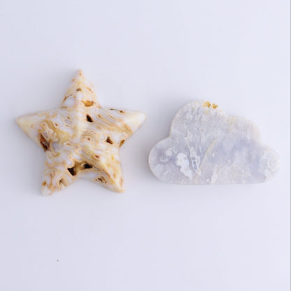 Agate Clouds and Stars Set of 6 - Expert Wholesale and Supplier of Wholesale Crystals & Bulk Gemstones, ["Agate","Clouds","stars"]