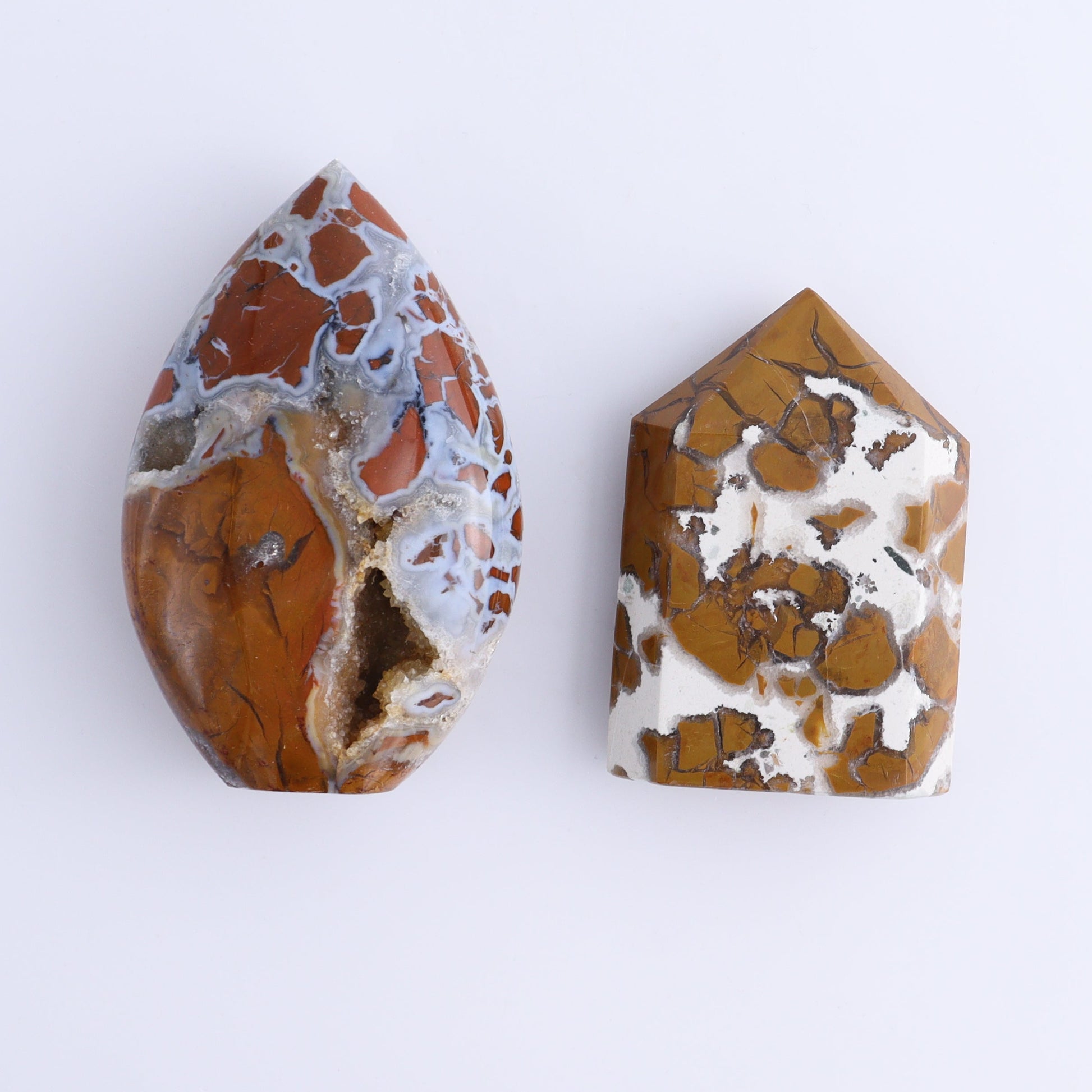 Brecciated Jasper Moons, Stars, Towers, Clouds, and Flames Set of 10 - Expert Wholesale and Supplier of Wholesale Crystals & Bulk Gemstones, ["Brecciated Jasper","Clouds","flames","Indonesia","moons","stars","Towers"]