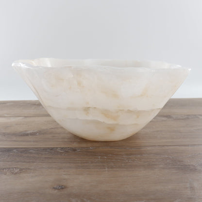 Mexican Onyx/Calcite Bowl 15"