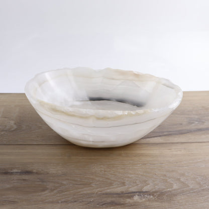 Mexican Onyx/Calcite Bowl 10"